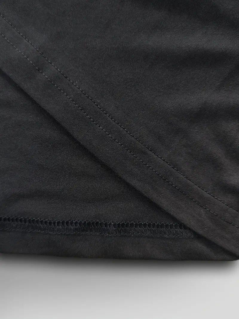 T-shirt décontracté et tendanceT-shirt en polyester à col rond